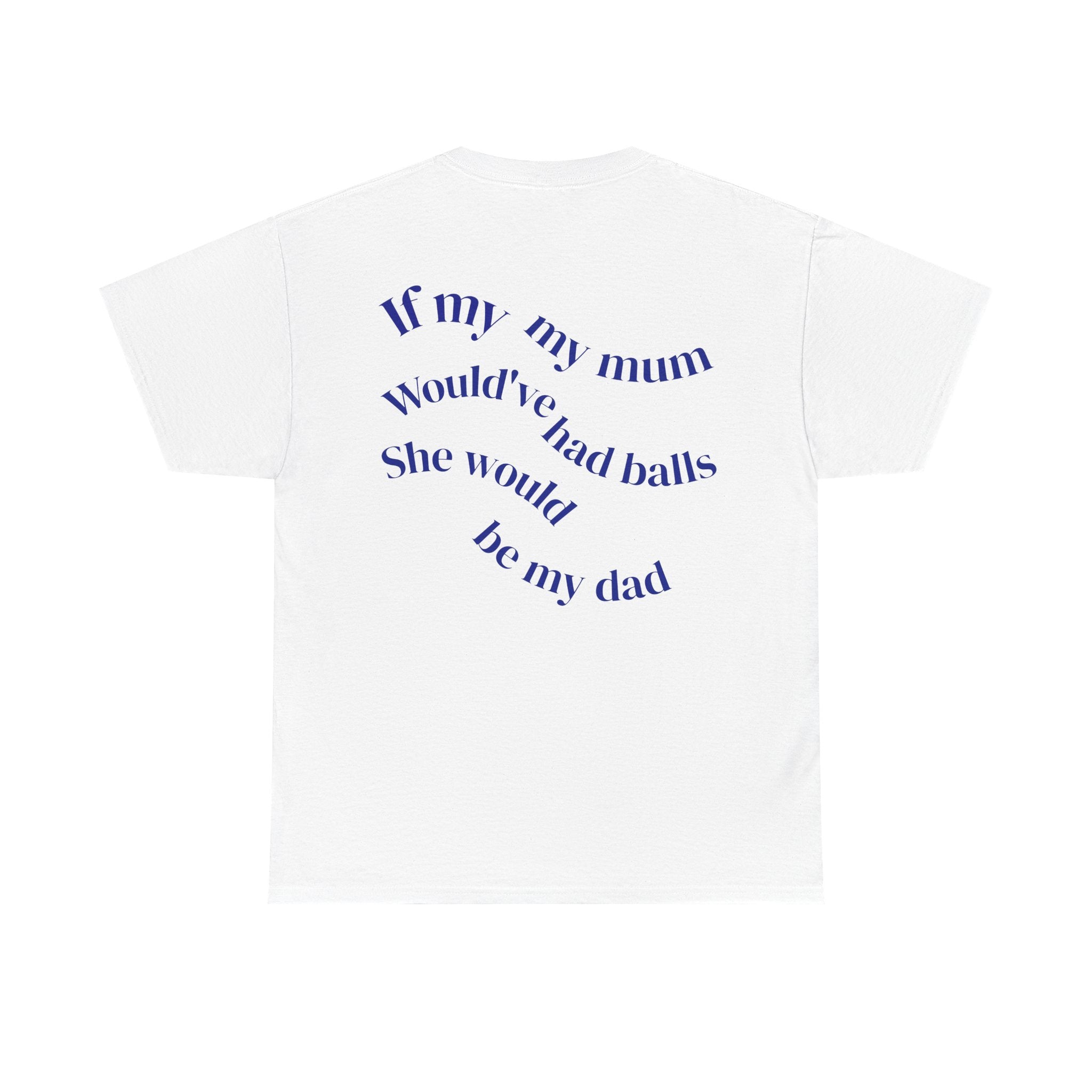 Collection 1 t-shirt, white/navy baller edition